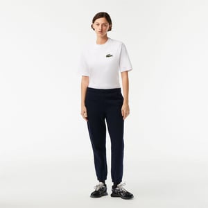 Women's Lacoste Tsuit Trousers in Navy Blue