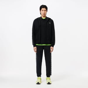 Men's Lacoste Tsuit Trousers in Black