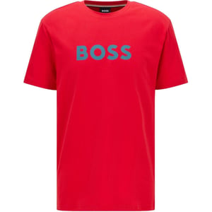 Men's Boss Hbw Logo T-Shirt, Logo Printed in Bright Red 629