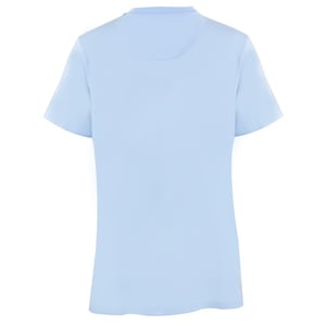 Men's Pretty Green Icon Swirl Crew Neck Regular Fit T-Shirt in Sky Blue