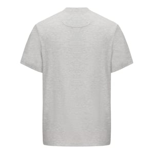 Men's Pretty Green Regular Fit Crew Neck T-Shirt in Grey Marl