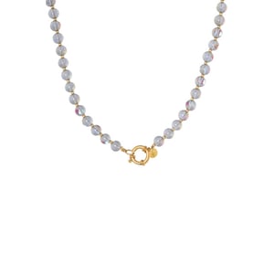 Label Kiki Sk.216.1 grey flame necklace