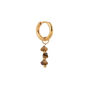 Label Kiki K.sh.319.1 triple brown hoop