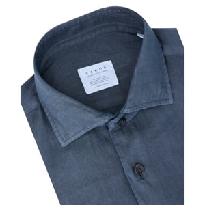 Xacus Casual overhemd donker