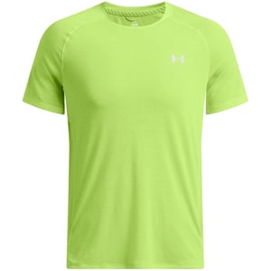 Men's Under Armour Trail Run Raglan Sleeve Competition T-Shirt in Green