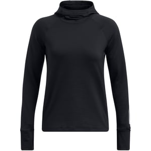 Women's Under Armour Regular Fit Raglan Sleeve Hoodie Sweatshirt in Black