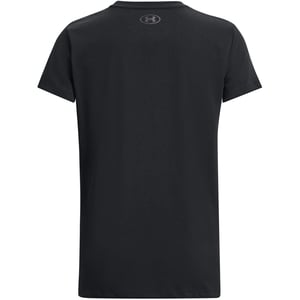 Women's Under Armour Regular Fit Crew Neck Short Sleeve T-Shirt in Black