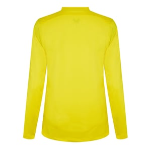Men's Castore V Neck Long Sleeve Regular Fit T-Shirt in Yellow