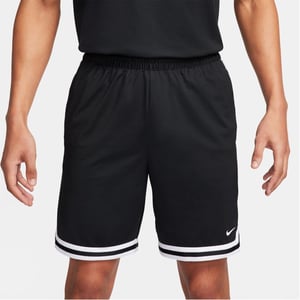 Men's Nike Dna Dri Fit 8 Basketball Shorts in Black/White