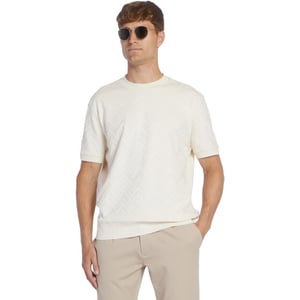 Aeden Silver tee off white