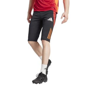 Men's adidas Tiro24 C 1 2pnt Football Shorts in Black/Solar Red