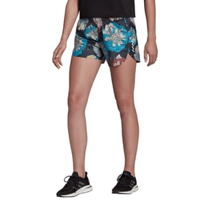 Women's adidas Alla 3in Athletic Shorts in Craft Blue
