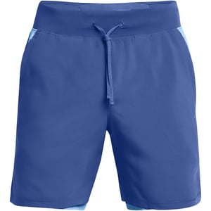 Men's Under Armour Launch 2 in 1 Running Bermuda Shorts in Blue