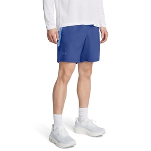 Men's Under Armour Launch 2 in 1 Running Bermuda Shorts in Blue