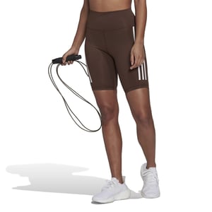 Women's adidas Optime Biking Athletic Shorts in Brown