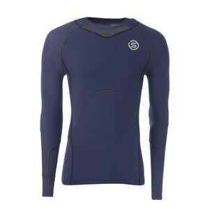 Men's Skins Series3 Compression Fit Athletic Top in Navy
