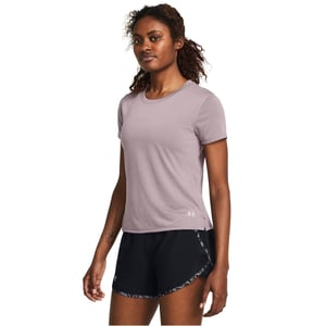 Women's Under Armour Streaker Ss Running Top in Grey
