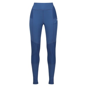 Women's Regatta Gravaletechl Solid Patterned High Rise Leggings in Dusty Denim