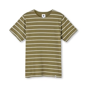 Men's Pretty Green Regular Fit Crew Neck T-Shirt in Khaki