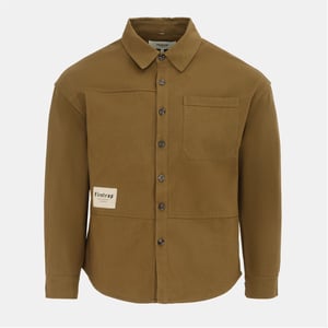 Men's Firetrap Heavy Shirt in Khaki