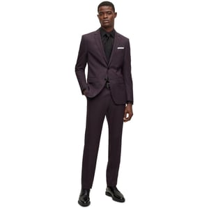 Men's Boss Long Sleeve Shirt in Black
