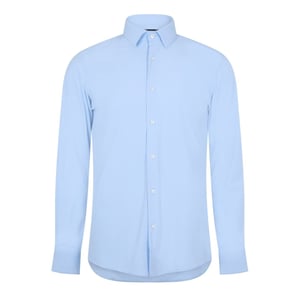 Men's Boss Regular Fit Long Sleeve Shirt in Lt Pas Blue 450