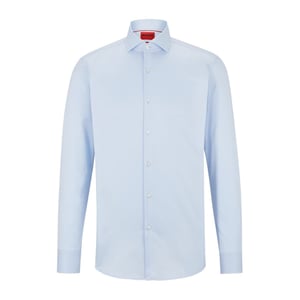 Men's Hugo Kason Long Sleeve Shirt in Light/Pstl Blue