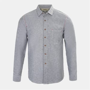Men's Firetrap Plain Shirt in Grey