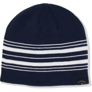 Accessories Callaway Reverse Wordmark Beanie with Logo in Navy