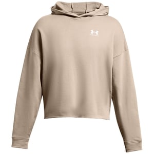 Women's Under Armour Armour Ua Rival Terry Os Hoodie Hoody in Brown