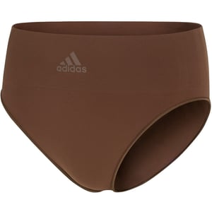 Women's adidas Active Seamless Micro Stretch High Leg Brief in Toasted Mocha