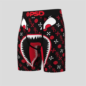 Men's PSD Underwear Warface Lux Red in Multi Print