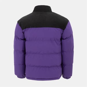 Men's Firetrap Puffer Jacket in Purple