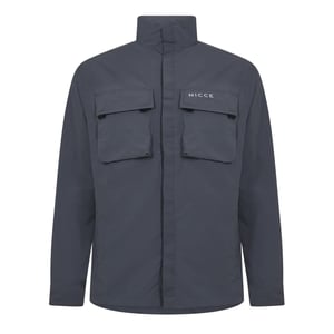 Men's Nicce Statlo OvrShirt in Coal