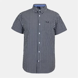 Men's Bench Shirt Ss Esher in Black/White