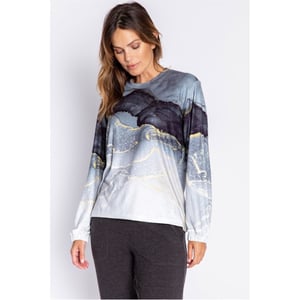 Women's PJ Salvage Salvage Ombre Shirt in Multicolour