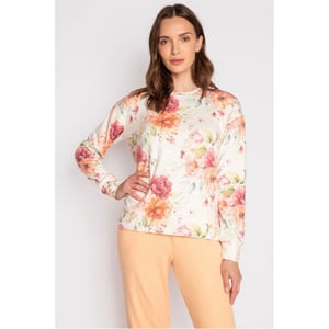 Women's PJ Salvage Salv L S Shirt in Beige