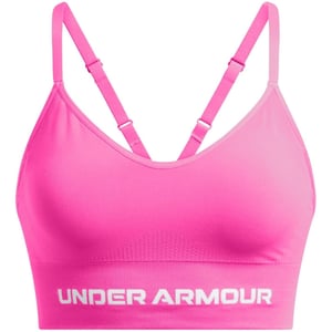 Women's Under Armour Vanish Seamless Low Impact Sports Bra in Pink