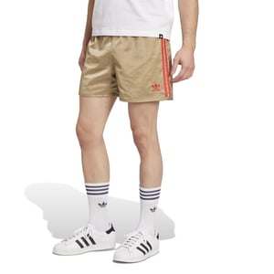 Men's adidas David Beckham Originals 3 Stripes Shorts in Hemp