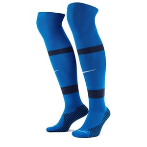 Accessories Nike Matchfit Knee High Football Socks in Royal Blue/Navy