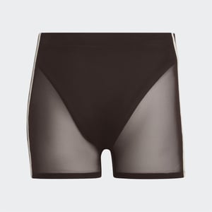 Women's adidas Originals Ivy Park Mesh Regular Fit Swim Short in Brown