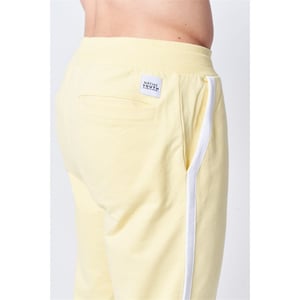 Men's Native Youth Slim Side Stripes Joggers in Yellow