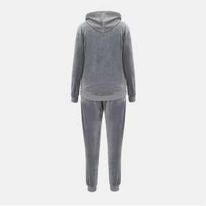 Women's Miso Women Velour Trcksuit in Grey