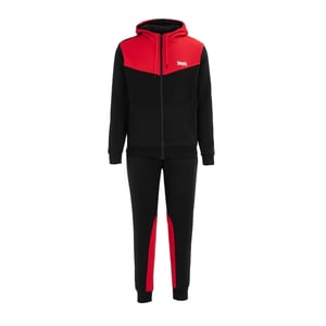 Men's Lonsdale Tracksuit in Black/Red