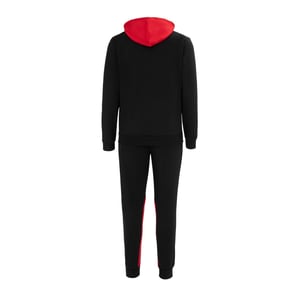 Men's Lonsdale Tracksuit in Black/Red