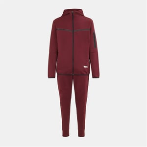Men's Lonsdale Track Suit in Burgundy