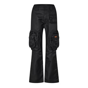 Women's Heron Preston X-Ray Nylon Cargo Pants in Black
