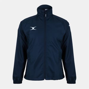 Women's Gilbert Funnel Neck Raglan Sleeve Athletic Top in Navy