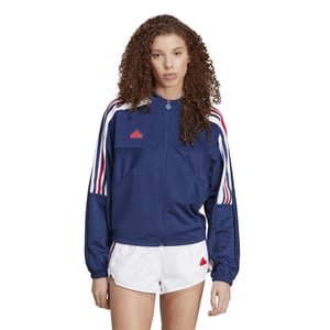 Women's adidas Tiro Np Tt Tracksuit Top in Team Navy Blue