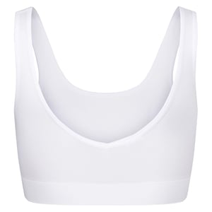 Women's Lee Katie Scoop Neck Cropped Bra in White